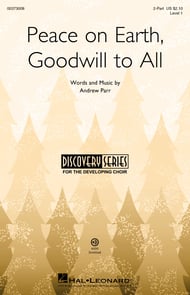 Peace on Earth, Goodwill to All Two-Part choral sheet music cover